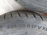 Predám lúčove 4ks 17 "elektróny 5x112 obuté na zimných pneu – fotka 2